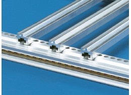 Aluminium guide rail 1m length (single)